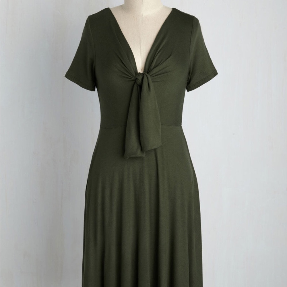 Olive dress